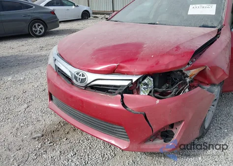 2012 Toyota Camry Le z USA, uszkodzony, nr VIN 4T1BF1FK5CU609664